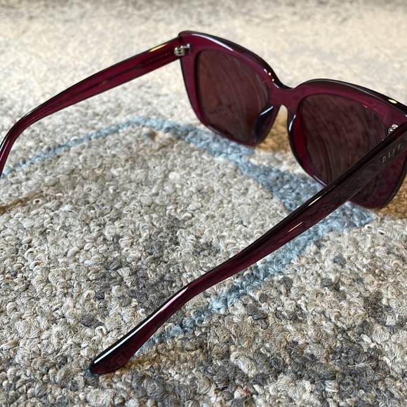 Diff Eyewear LIZZY - UMBRIA CRYSTAL + WINE - Picture 3 of 6